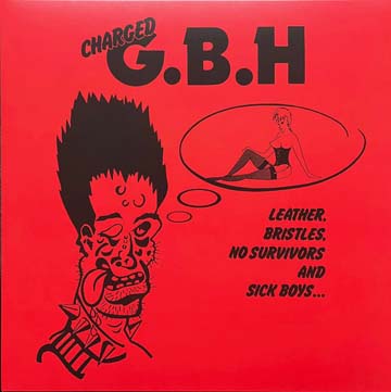 GBH "Leather Bristles No Survivors and Sick Boys" LP Color Wax